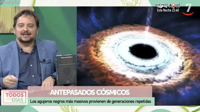 Los agujeros negros no solo tienen hijos, sino también tienen nietos