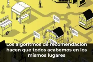 Los algoritmos de recomendación hacen que todos acabemos en los mismos lugares