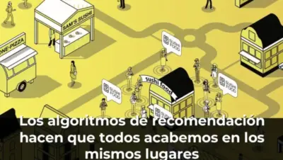 Los algoritmos de recomendación hacen que todos acabemos en los mismos lugares