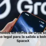 Los modos sin filtros de Grok son un riesgo legal para la salida a bolsa de SpaceX