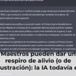 Maestros pueden dar un respiro de alivio (o de frustración): la IA todavía es mala para calificar ensayos