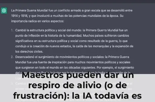 Maestros pueden dar un respiro de alivio (o de frustración): la IA todavía es mala para calificar ensayos