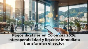 Pagos digitales en Colombia 2026: Interoperabilidad y liquidez inmediata transforman el sector