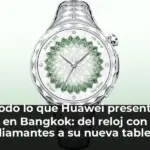 Todo lo que Huawei presentó en Bangkok: del reloj con diamantes a su nueva tablet ultradelgada