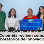 Dotación Tecnológica para la Paz: 85 colegios rurales de Colombia reciben computadores y laboratorios de innovación