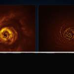 Han grabado por primera vez el nacimiento de un sistema planetario y es un hermoso caos