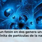 Partir un fotón en dos genera una nube infinita de partículas de la nada