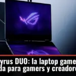 ASUS ROG Zephyrus DUO: la laptop gamer con doble pantalla diseñada para gamers y creadores