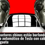 Conductores chinos están burlando el piloto automático de Tesla con cabezas de juguete
