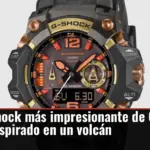 El G-Shock más impresionante de Casio está inspirado en un volcán