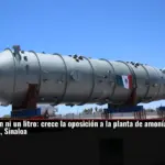 No producirán ni un litro: crece la oposición a la planta de amoníaco en Topolobampo, Sinaloa