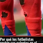 Por qué los futbolistas cortan sus calcetas en el Mundial 2026 (y qué dice la ciencia al respecto)