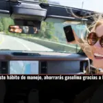 Si cambias este hábito de manejo, ahorrarás gasolina gracias a la física